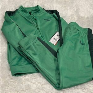 Reebok Kids Green Track Jacket & Pants
